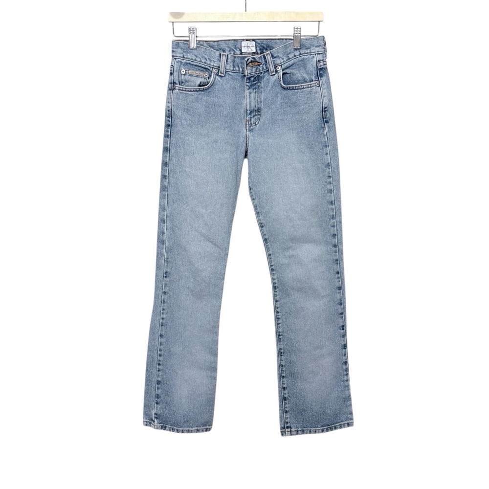 Calvin Klein High-Rise Boot Cut Light Blue Women's Jeans Size 3